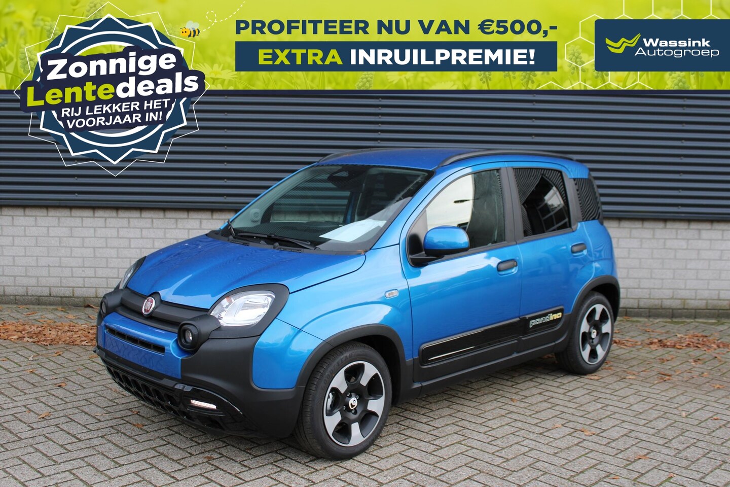 Fiat Panda - 1.0 70pk Pandina | Cruise Control | Apple Carplay & Android Auto | Parkeersensoren Achter - AutoWereld.nl