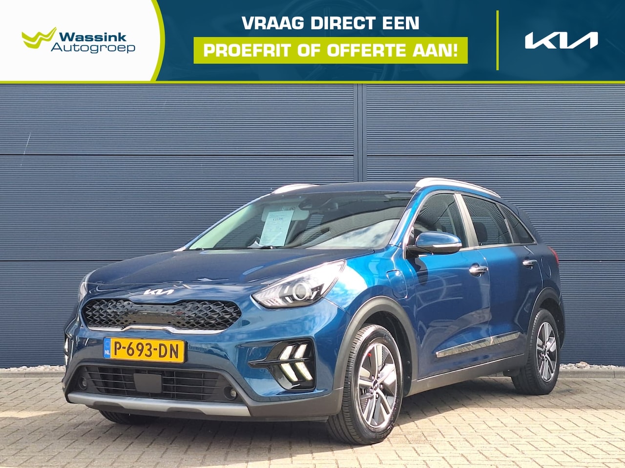 Kia Niro - 1.6 GDi PHEV 141pk DCT6 DynamicLine | Camera | Navigatie | Apple CarPlay/ Android Auto | C - AutoWereld.nl
