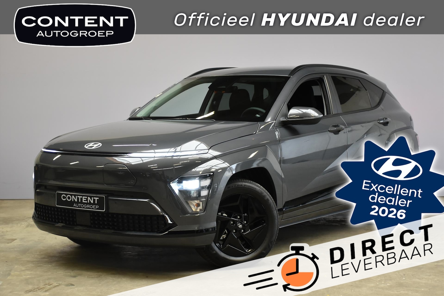 Hyundai Kona - 48,6 kWh 135pk Pure Edition I Direct Leverbaar - AutoWereld.nl