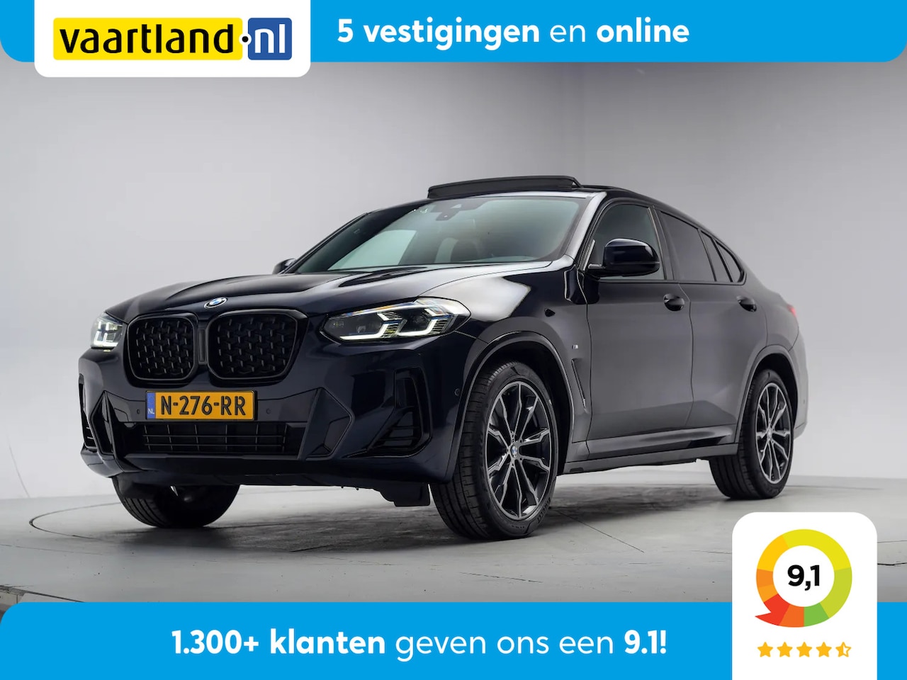 BMW X4 - xDrive20i M Sport Shadow [ Panorama HUD Memory Laserlicht HiFi ] - AutoWereld.nl
