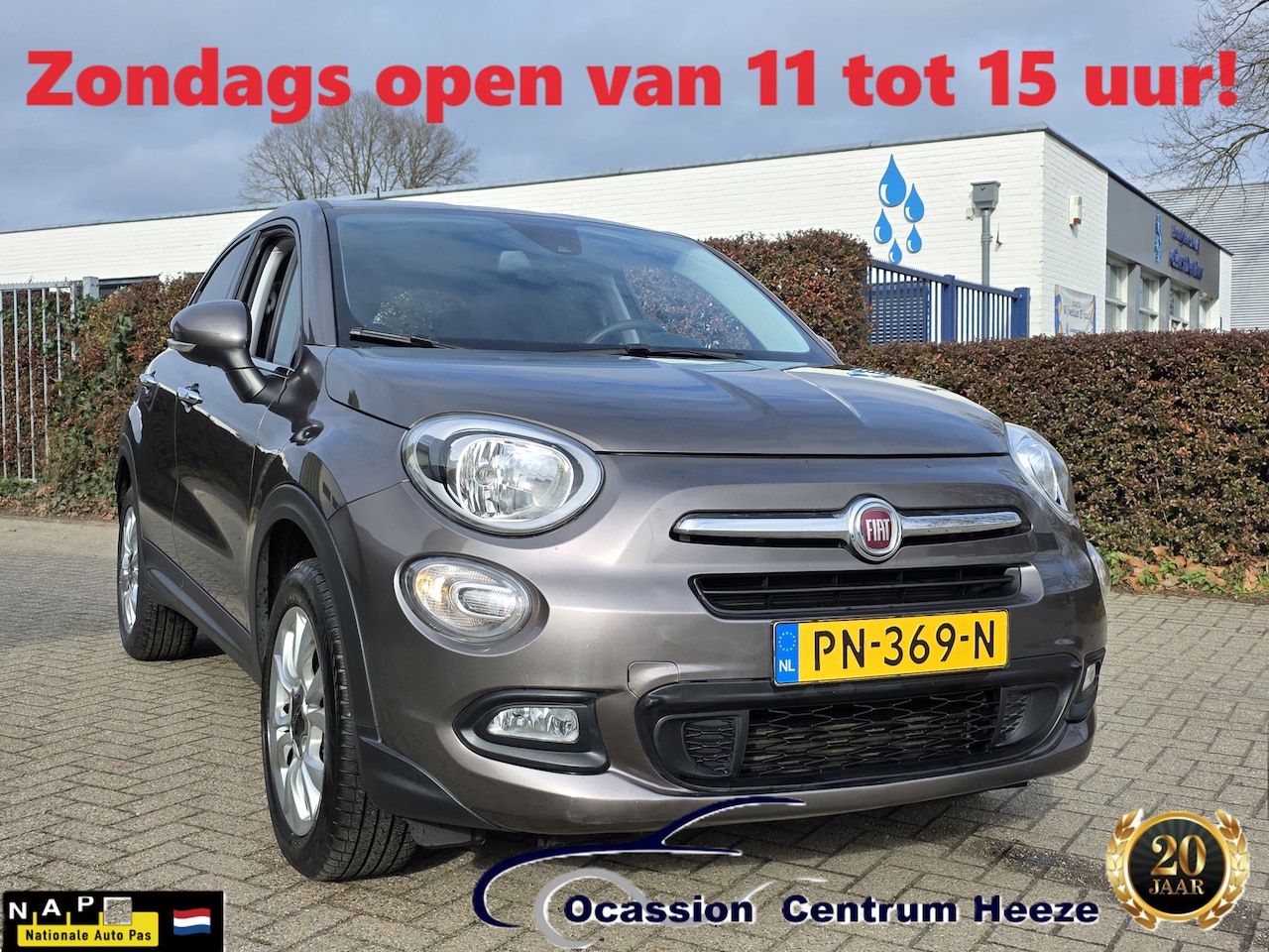 Fiat 500 X - 1.4 Turbo MultiAir PopStar 1.4 Turbo MultiAir PopStar, NAP! Nwe All Seasons! Trekhaak! Zondag OPEN! - AutoWereld.nl