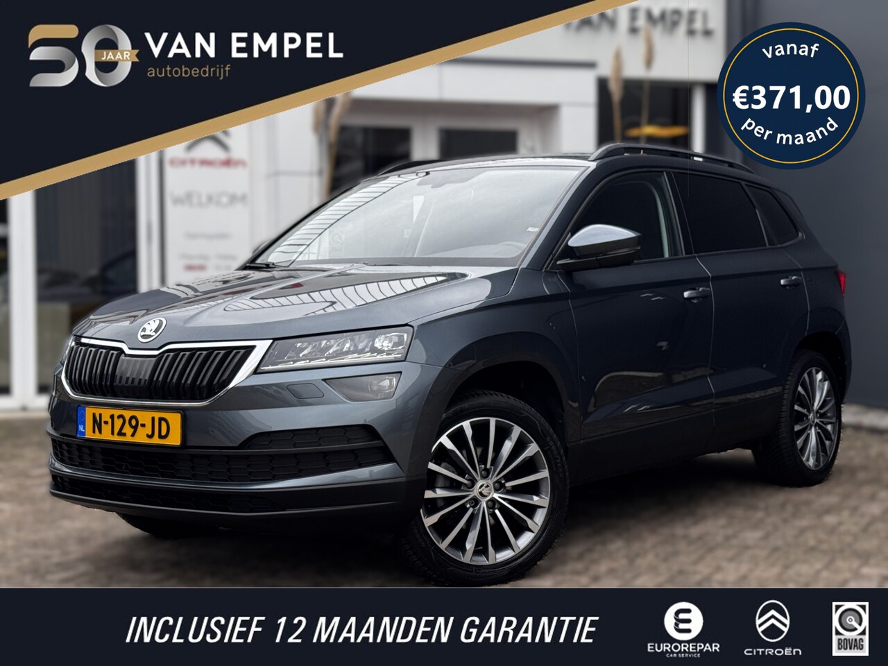 Skoda Karoq - 1.0 TSI Style | Navigatie | Climate Control | Parkeersensoren | 1e Eigenaar - AutoWereld.nl