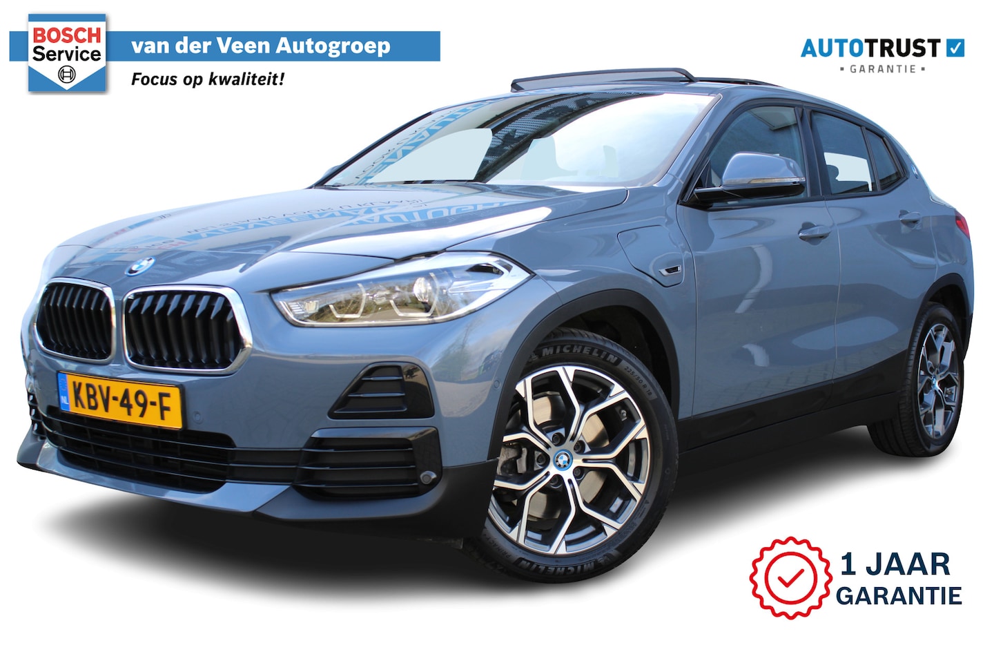 BMW X2 - xDrive25e Executive | Incl. 12 maanden Garantie | Panorama dak | Elektrische kofferbakklep - AutoWereld.nl