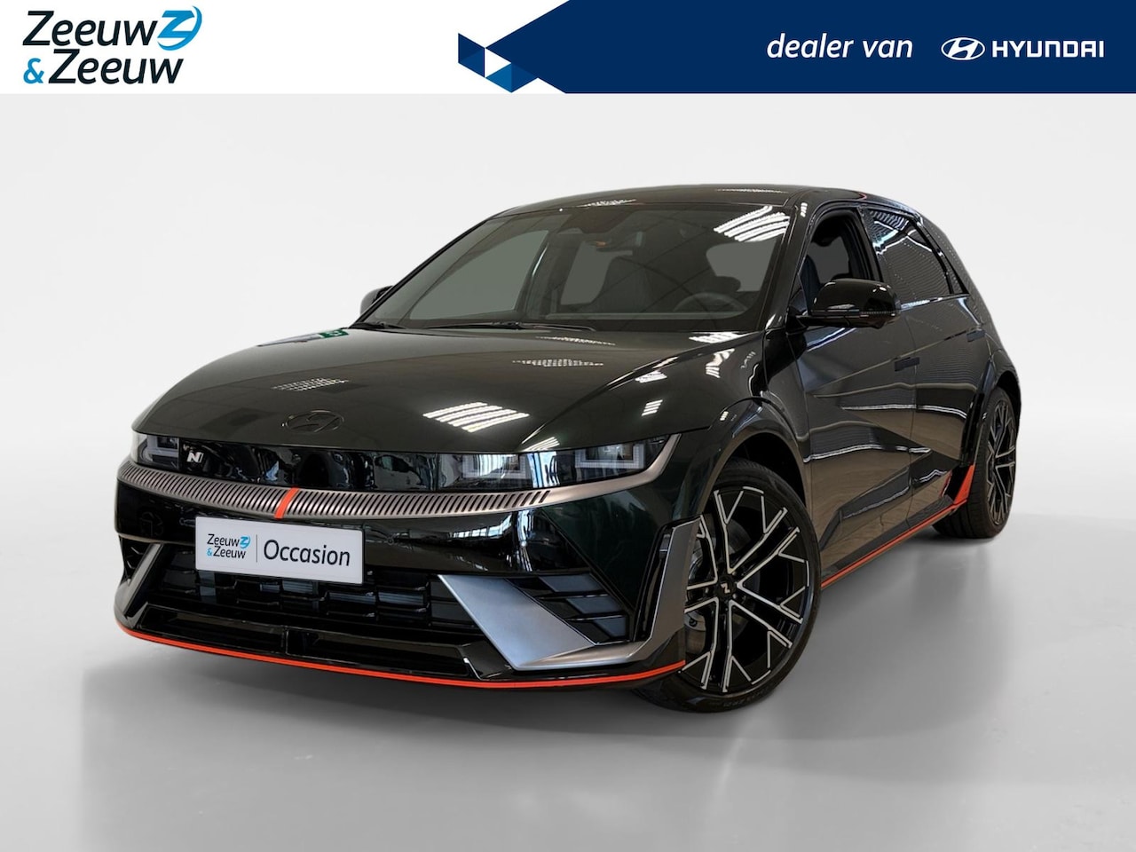 Hyundai IONIQ 5 - N | 84 KWH | AWD | BRITISH RACING GREEN WRAP | - AutoWereld.nl