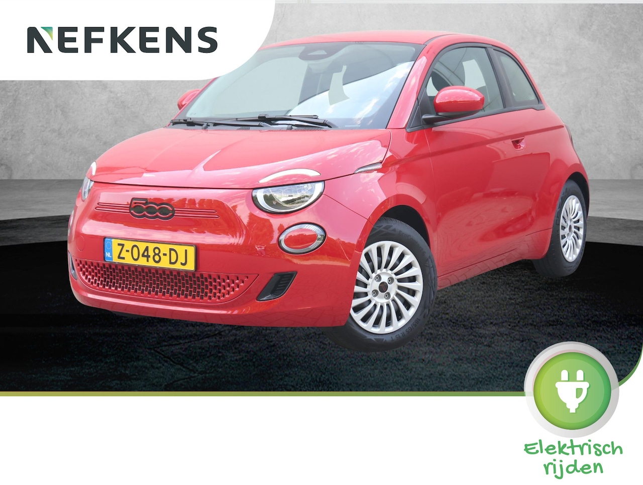 Fiat 500 - RED 24 kWh | Cruise control | Bluetooth | Digitale cockpit | - AutoWereld.nl