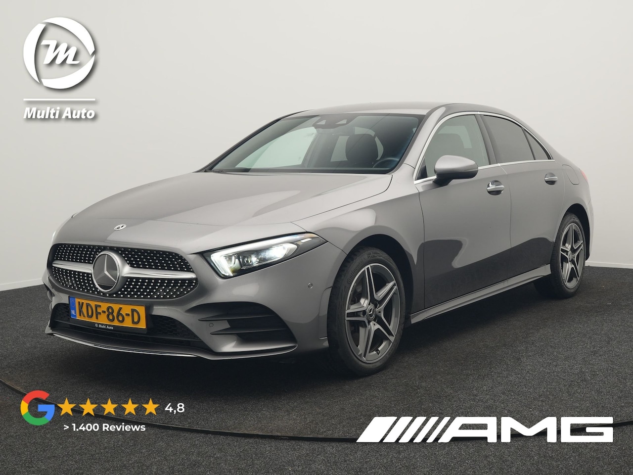 Mercedes-Benz A-klasse - 250 e AMG Line PHEV 218pk Dealer O.H. | Adaptive Cruise | Multi Beam LED | Camera | Sfeerv - AutoWereld.nl