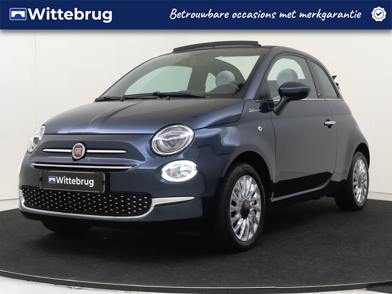 Fiat 500 - 1.0 Hybrid Dolcevita Cabrio | Hybrid | Parkeerhulp | Apple Carplay | - AutoWereld.nl