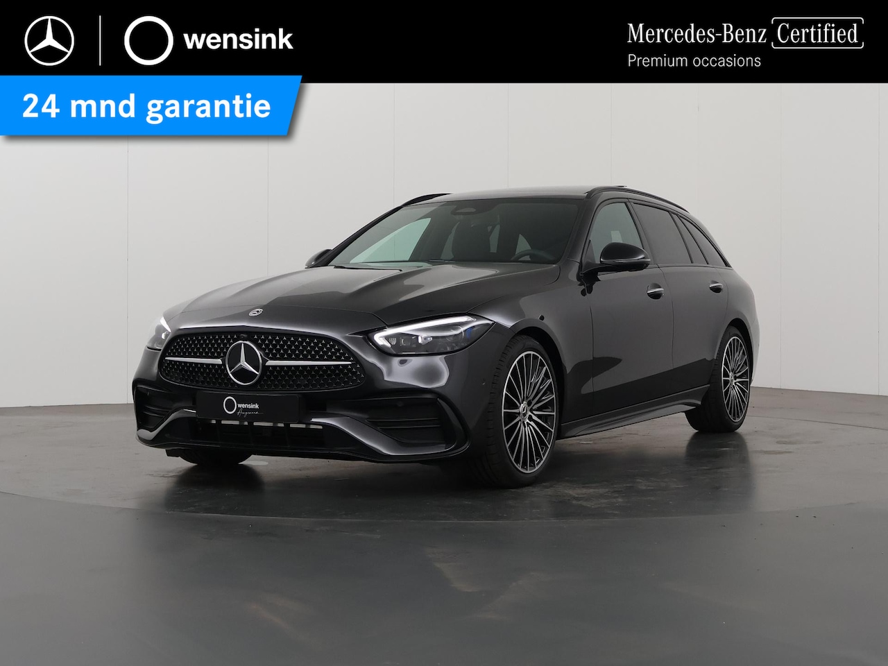 Mercedes-Benz C-klasse Estate - 180 Star Edition AMG Line | Panoramadak | 19'' Lichtmetalen velgen | 360 Camera | Night Pa - AutoWereld.nl