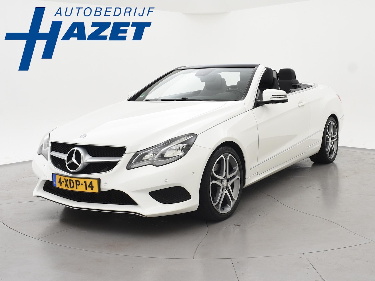 Mercedes-Benz E-klasse Cabrio - 200 AUT. FACELIFT / NIEUW MODEL + AFN. TREKHAAK + NEKVERWARMING | LEDER | LED | STOELVERW. - AutoWereld.nl
