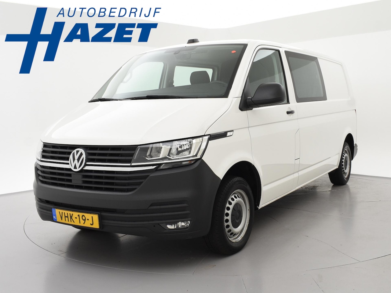 Volkswagen Transporter - T6.1 2.0 TDI DUBBEL CABINE L2H1 + COMFORTSTOELEN | TREKHAAK | APPLE CARPLAY | CRUISE CONTR - AutoWereld.nl
