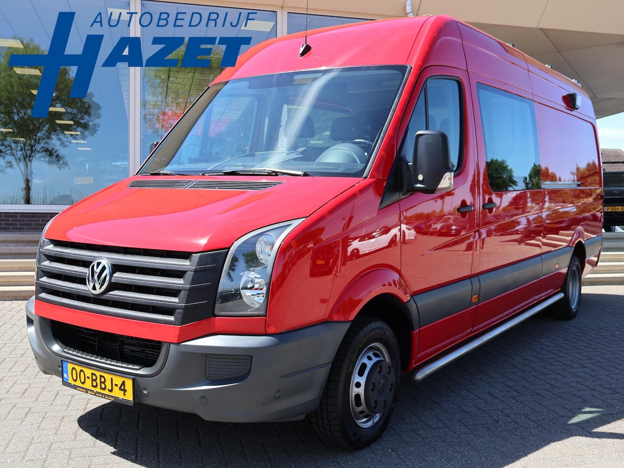 Volkswagen Crafter - 2.5 TDI 136 PK AUT. DUBBEL CABINE *16.417 KM!* DUBBEL LUCHT + 2 SCHUIFDEUREN - AutoWereld.nl