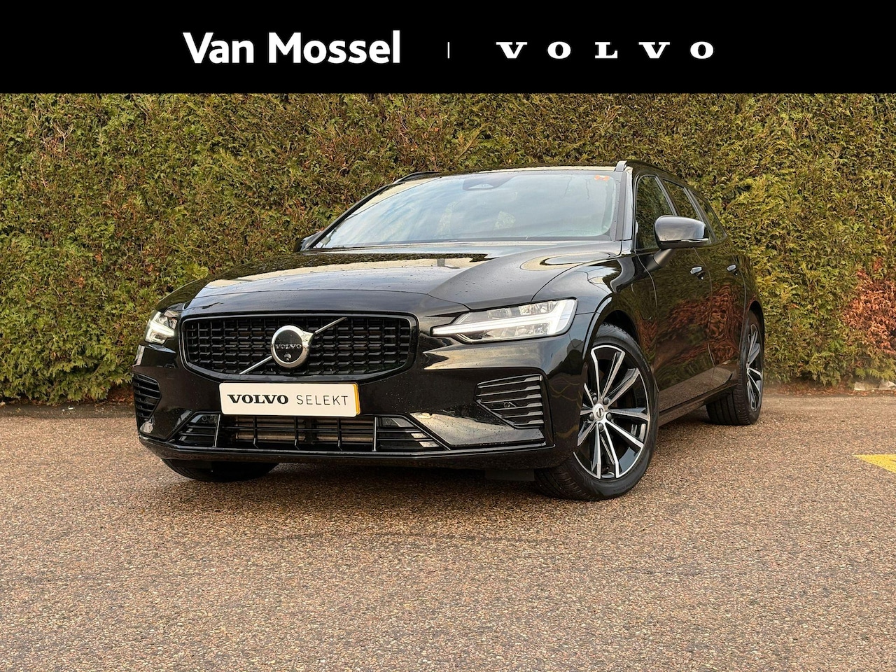 Volvo V60 - T6 Plug-in hybrid AWD Plus Dark | Harman/Kardon | Stoel & Stuur verwarming | Memory | Trek - AutoWereld.nl