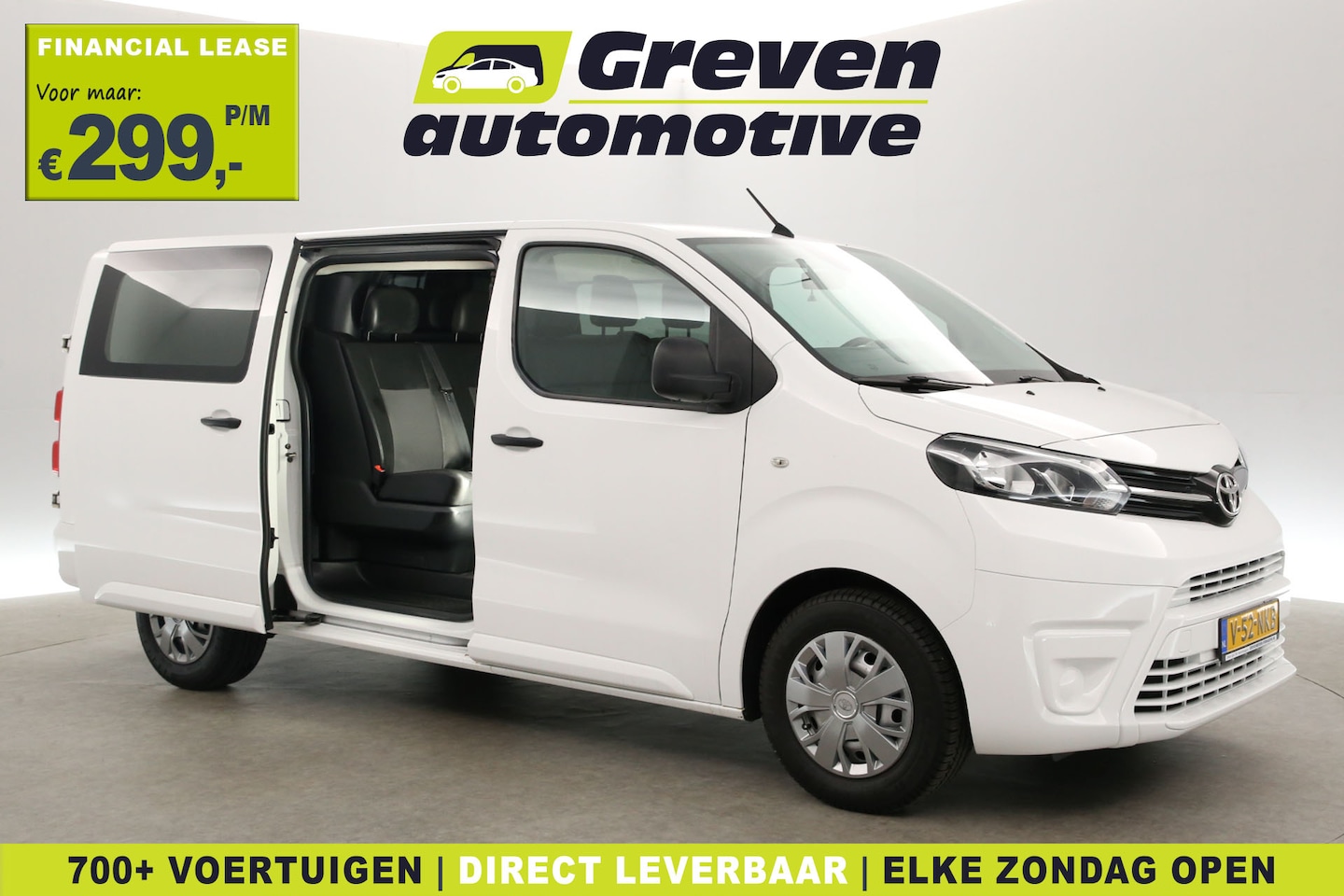Toyota PROACE Long Worker - 2.0 D-4D L3H1 | DC | 6 Zits | Airco | Cruise | Trekhaak | 2xSchuifdeur | Stoelverw. - AutoWereld.nl