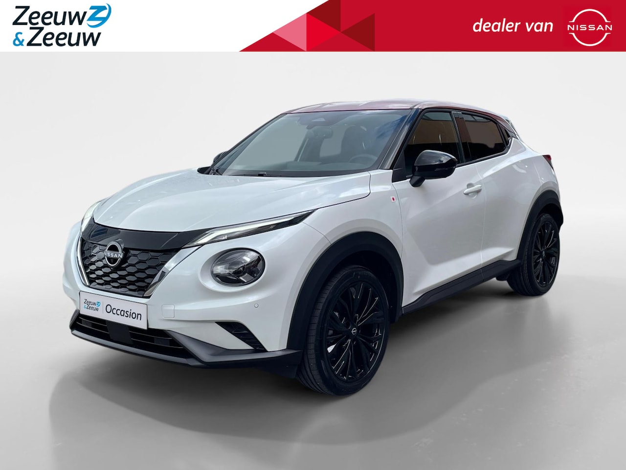 Nissan Juke - 1.6 Hybrid Red-line Edition |Limited beperkte oplage 25 Stuks| OP=OP| Stoel/stuur en voorr - AutoWereld.nl