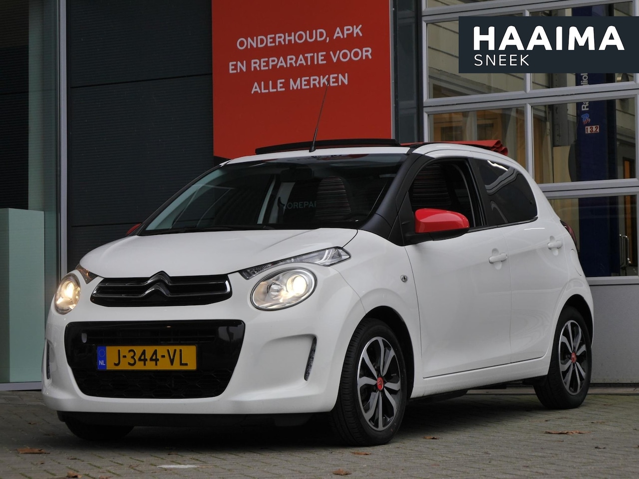Citroën C1 - 1.0 VTi Airscape Shine | Cabrio dak | Achteruitrijcamera | Climate control | Lichtmetalen - AutoWereld.nl