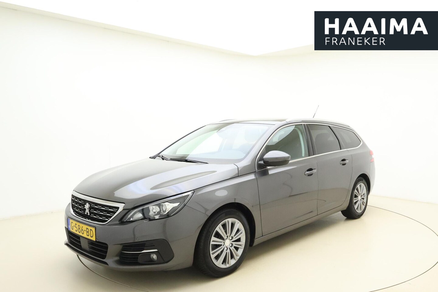 Peugeot 308 SW - 1.2 PureTech Blue Lease Premium 130pk | Navigatie | Panoramadak | Climate Control | Camera - AutoWereld.nl