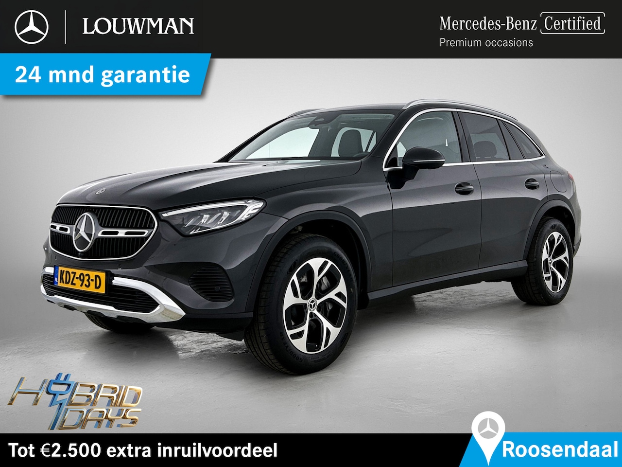 Mercedes-Benz GLC-klasse - 300 e 4MATIC Plug-In Hybride | Trekhaak | Memory | Dode Hoek Ass | Car Play | Sfeerverlich - AutoWereld.nl