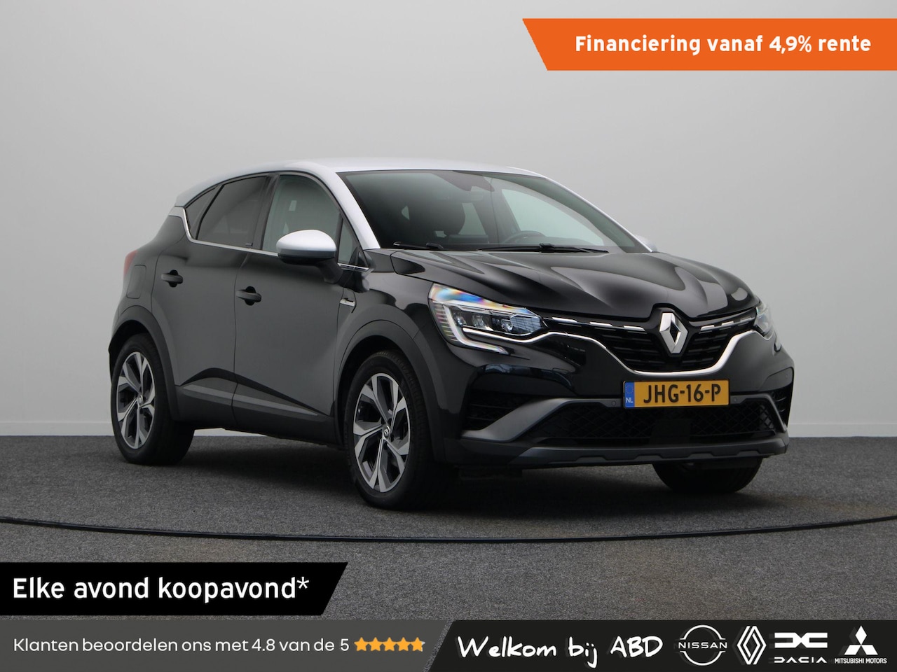 Renault Captur - E-Tech Hybrid 145pk R.S. Line | BOSE | Achteruitrijcamera | Parkeersensoren voor/achter | - AutoWereld.nl