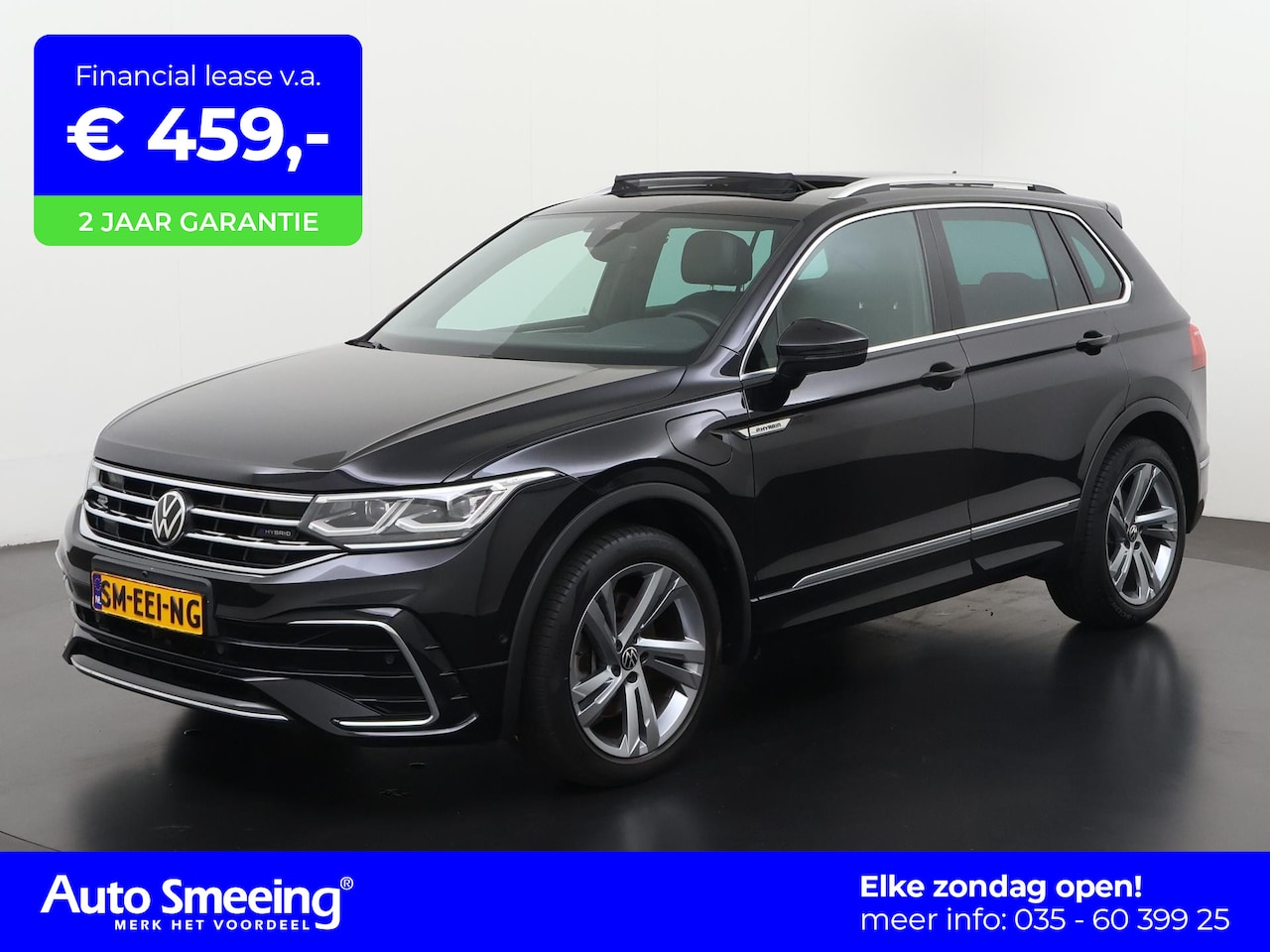 Volkswagen Tiguan - 1.4 TSI eHybrid R-Line | Panoramadak | Leder | Memory Stoel | Zondag Open! - AutoWereld.nl