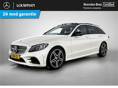 Mercedes-Benz C-klasse Estate - 180 Business Solution AMG AMG Line | Night Pakket | Panorama Schuif-Kanteldak | Parkeerpak