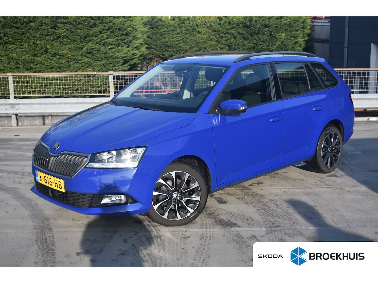 Skoda Fabia Combi - 1.0 TSI 95 PK Business Edition | STOELVERW. | APP. CONNECT | CRUISE CONTROL | AIRCO | BLUE - AutoWereld.nl