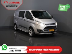 Ford Transit Custom - 2.2 TDCI Trend DC Dubbel Cabine L2 NL Auto/ Leder/ Stoelverw./ Camera/ PDC/ LMV/ Sidesteps