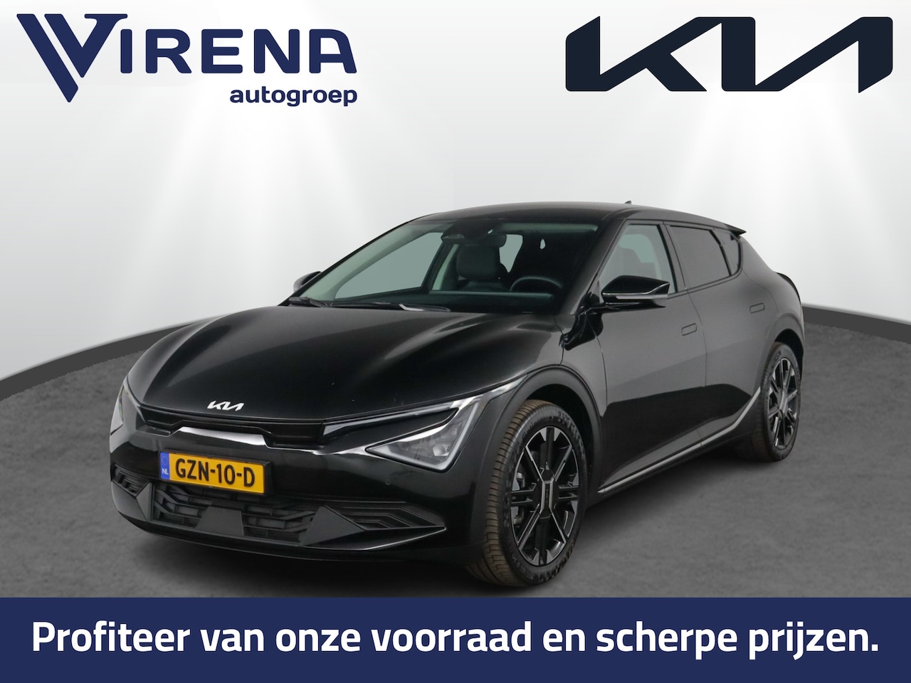 Kia EV6 - Light Edition 63 kWh - SOH 99,7% - Navigatie - Adaptive Cruise Control - Stoel/Stuur verwa - AutoWereld.nl