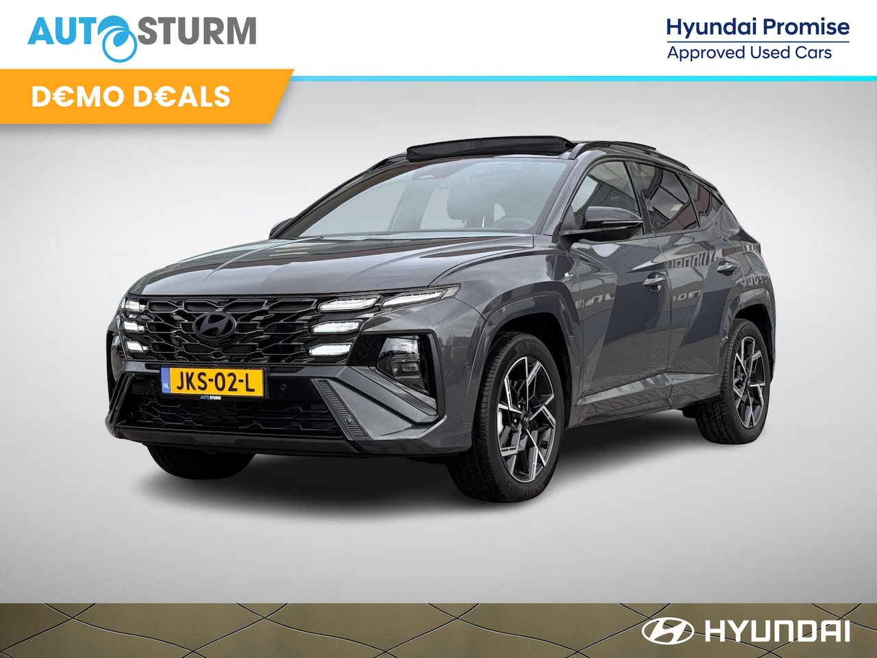 Hyundai Tucson - 1.6 T-GDI HEV N Line Sky incl. Trekhaak Afneembaar! - AutoWereld.nl