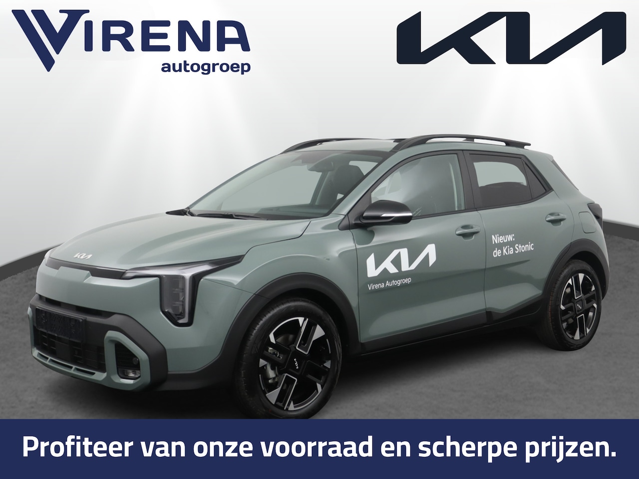 Kia Stonic - 1.0 T-GDi MHEV GT-Line Automaat - Schuif-/kanteldak - Stoel-/stuurverwarming - Apple CarPl - AutoWereld.nl