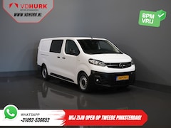 Opel Vivaro - 2.0 CDTI 125 pk DC Dubbel Cabine Carplay/ 6 Pers./ Cruise/ Camera/ PDC V+A/ Trekhaak/ NL A