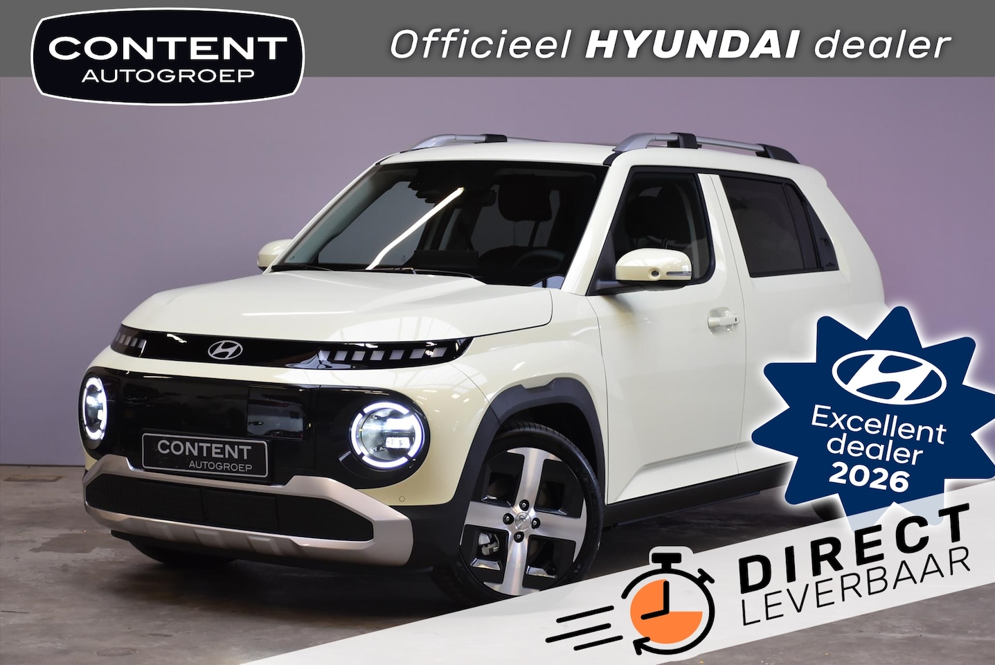 Hyundai Inster - 49 kWh 115pk Evolve Sky - AutoWereld.nl