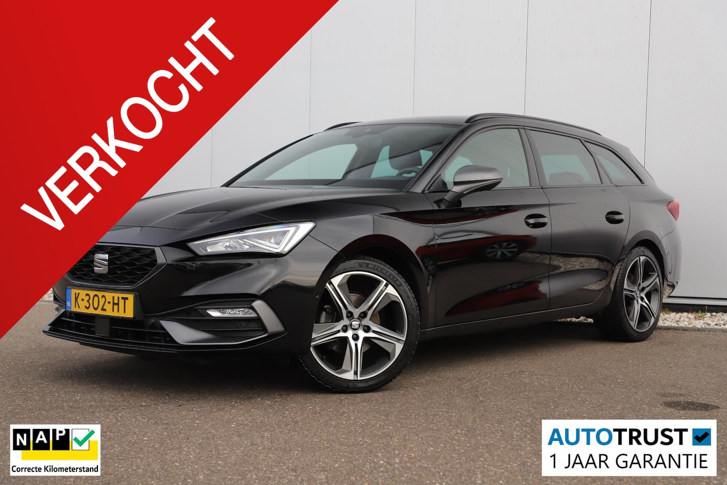 SEAT Leon Sportstourer - 1.5 TSI FR Launch Edition 150PK Virtual Navigatie Carplay Achteruitrijcamera Clima Stoelve - AutoWereld.nl