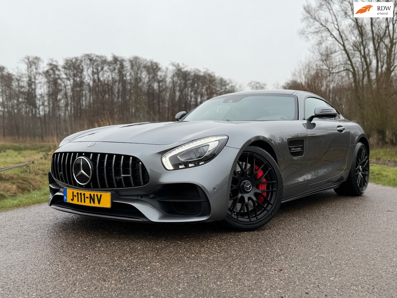 Mercedes-Benz AMG GT - 4.0 S 510 PK Automaat / Burmester / Panoramadak / 20" Velgen / Leder / Dealer onderhouden! - AutoWereld.nl
