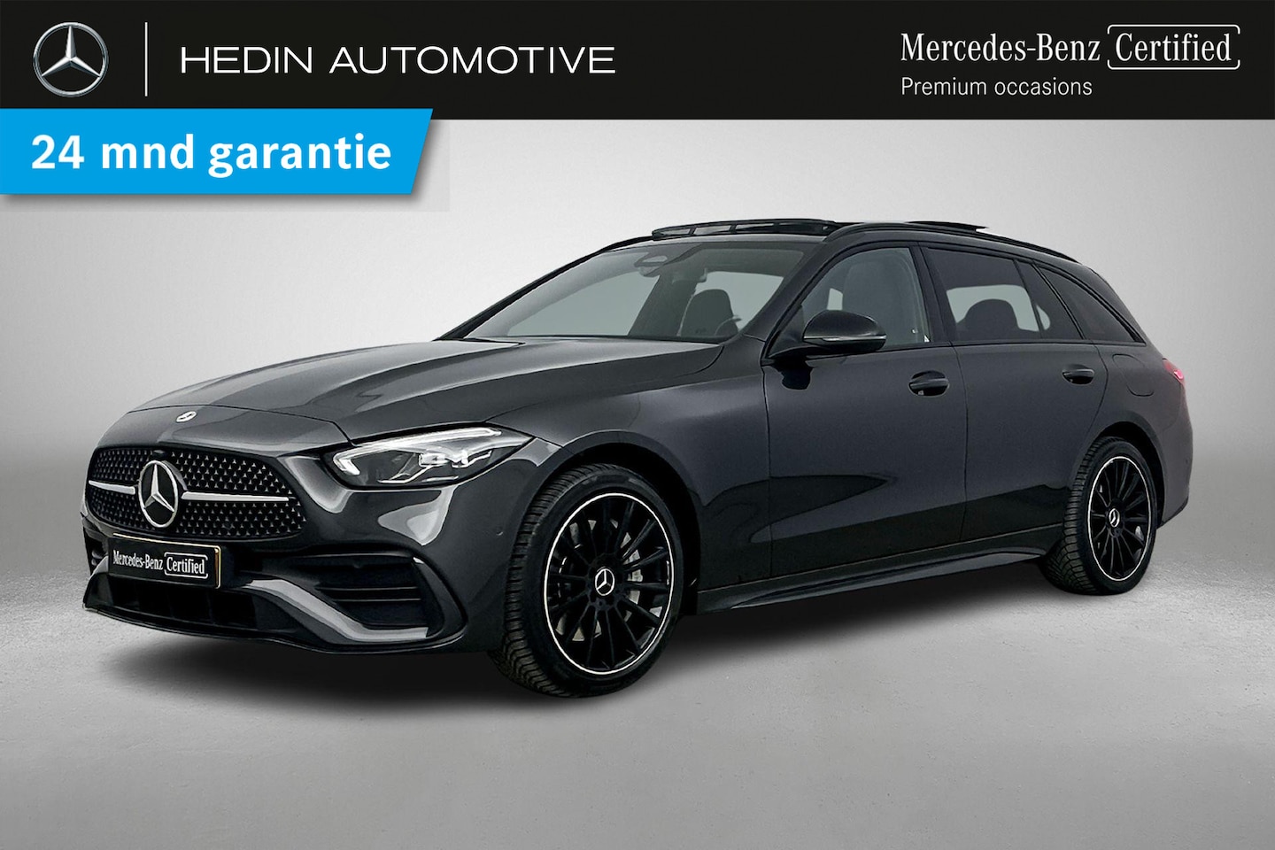 Mercedes-Benz C-klasse Estate - C 300e Automaat AMG Line | Nightpakket | Panoramadak | LED | Sfeerverlichting | Stoelverwa - AutoWereld.nl