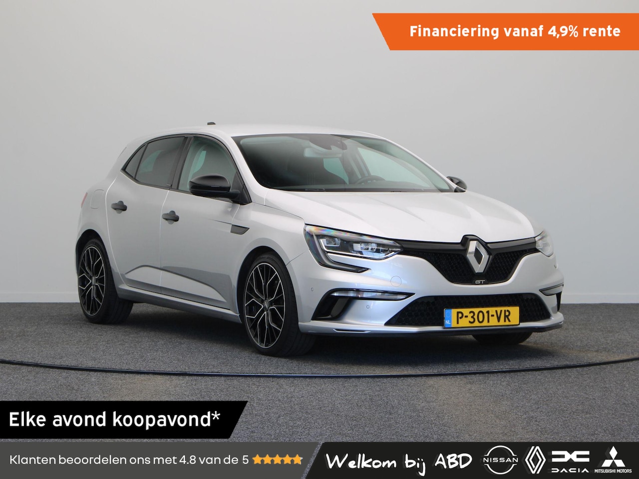 Renault Mégane - 1.6 TCe 205pk GT | Adaptive Cruise | Bose Audio | Stoelverwarming | 4 Control | Head up Di - AutoWereld.nl