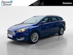 Ford Focus Wagon - 1.0 Titanium Edition | 12 Maanden BOVAG Garantie | Trekhaak | Climate Control | Cruise Con