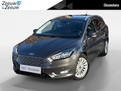Ford Focus Wagon - 1.5 Titanium 150PK Automaat | El. Trekhaak | Half Leder | BLIS | Camera | Navigatie | Stoe