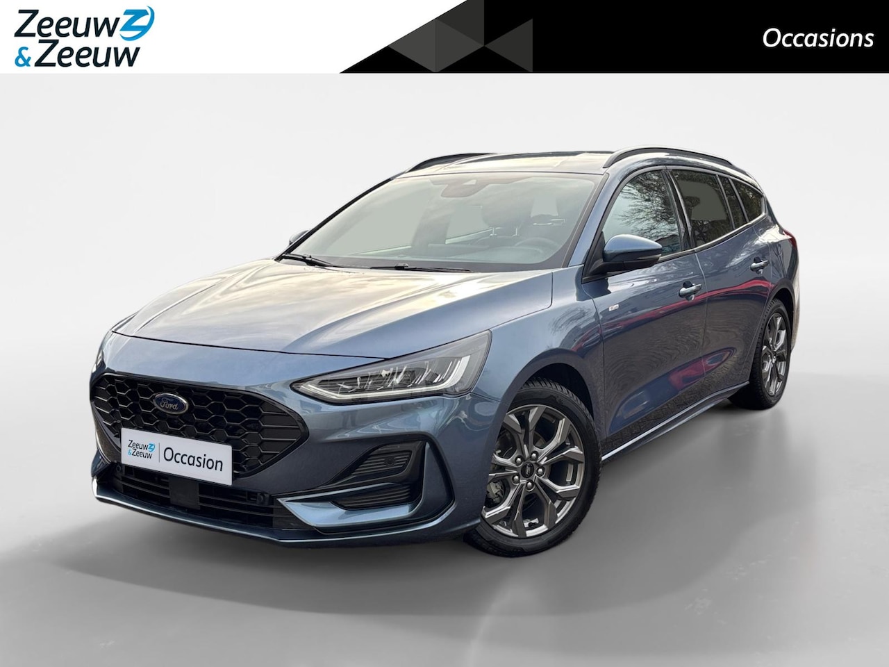 Ford Focus Wagon - 1.0 EcoBoost Hybrid ST-Line Automaat Privacy glass | Apple Carplay/Android Auto | Achterui - AutoWereld.nl