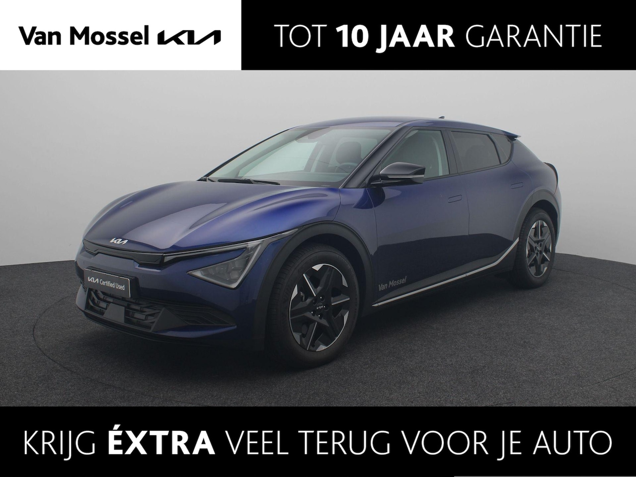 Kia EV6 - Light Edition 63 kWh | 17% bijtelling| DEMO | Vraag naar beschikbaarheid | Stoel en Stuur - AutoWereld.nl