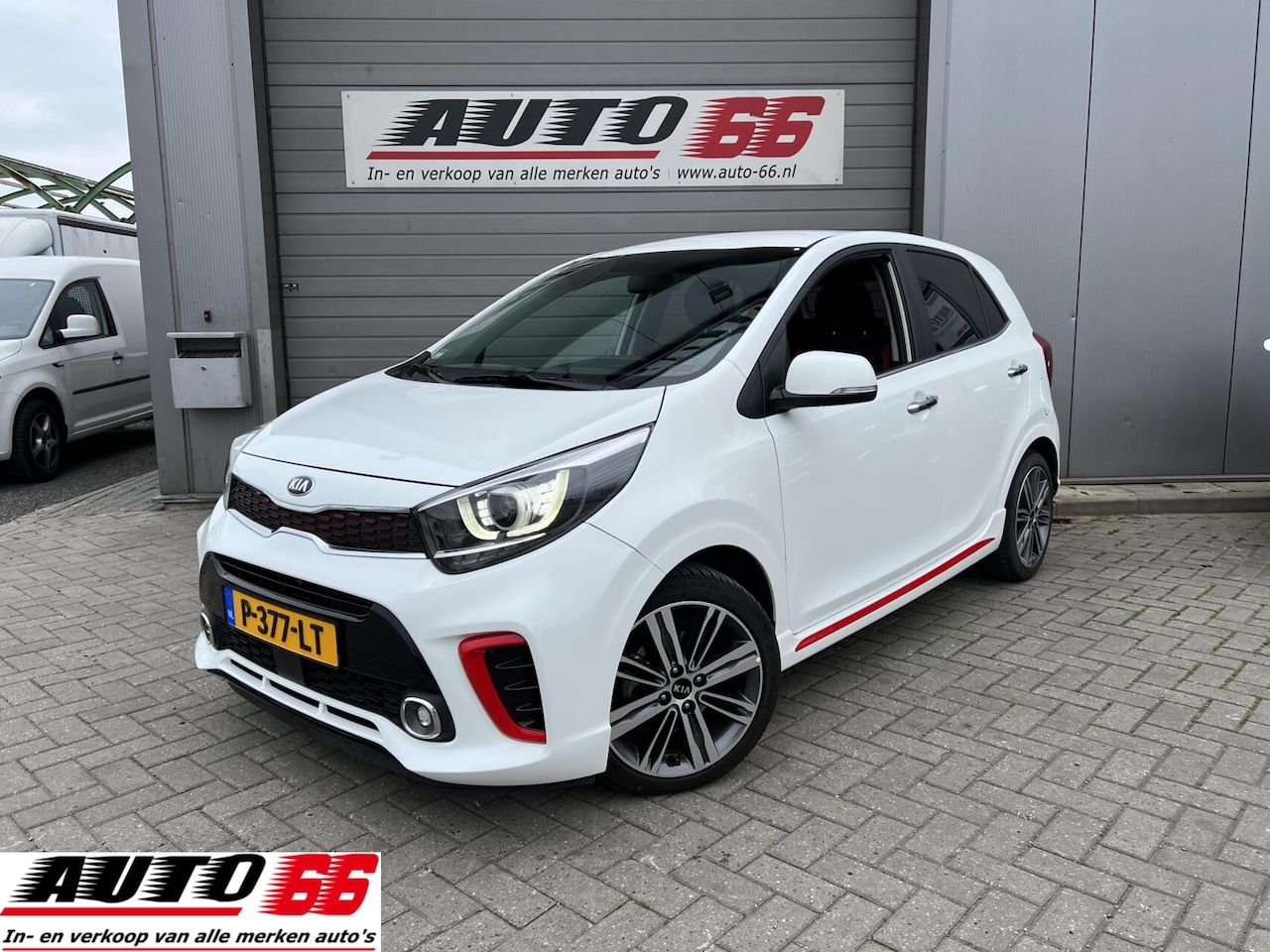 Kia Picanto - 1.2 CVVT Full automaat Navi Start/stop Stuurverwarming - AutoWereld.nl