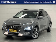 Hyundai Kona - 1.6 GDI HEV Premium TREKHAAK | LEDER | FULL LED | 18 INCH VELGEN | UNIEKE KILOMETERSTAND E