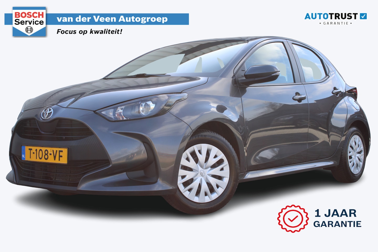 Toyota Yaris - 1.5 VVT-i Active | Incl. 12 maanden garantie | Adaptieve cruise control | Airco | Apple ca - AutoWereld.nl