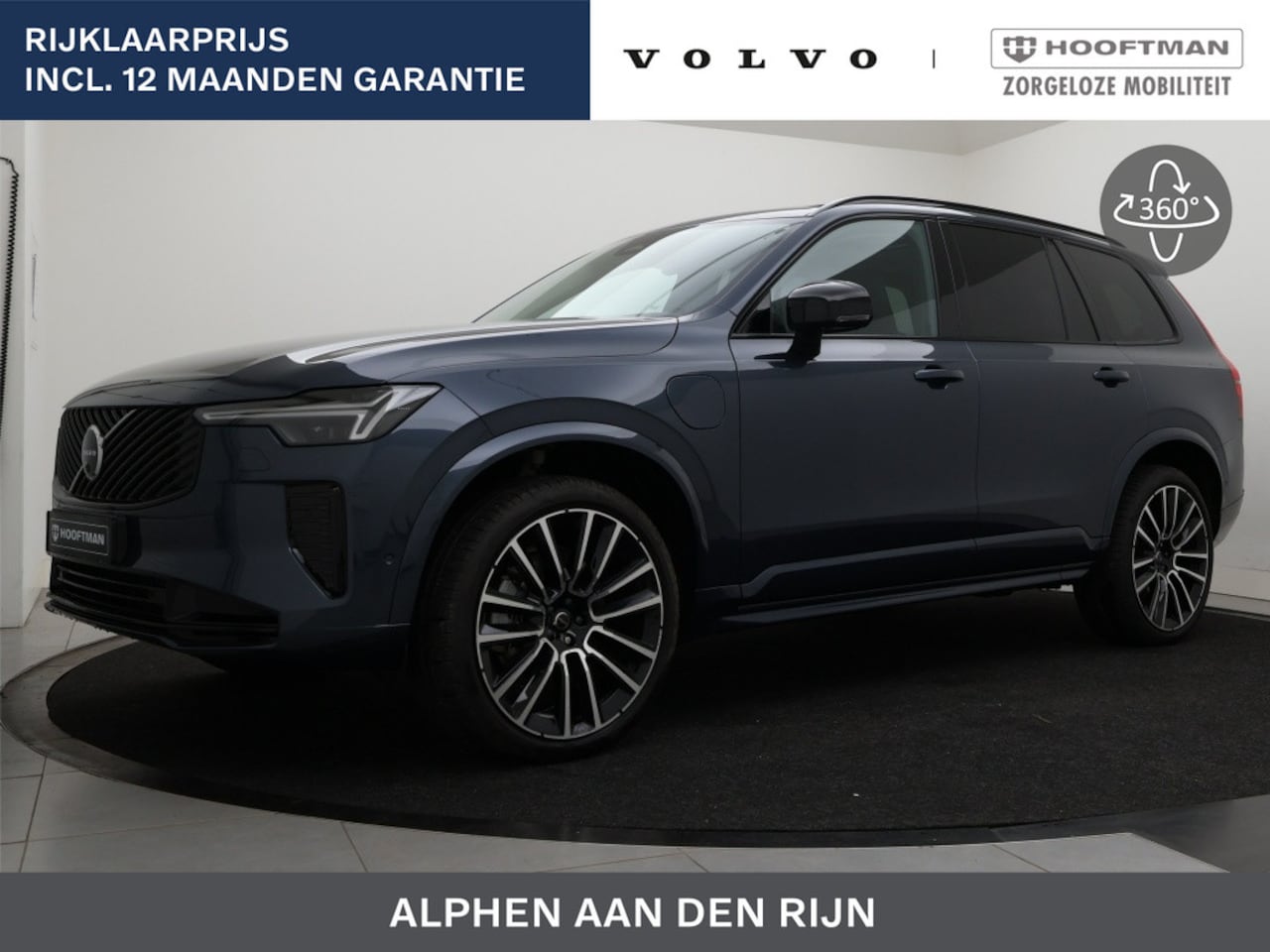 Volvo XC90 - T8 PLUG-IN HYBRID ULTRA DARK *NIEUW MODEL* LUCHTVERING B&W AUDIO - AutoWereld.nl