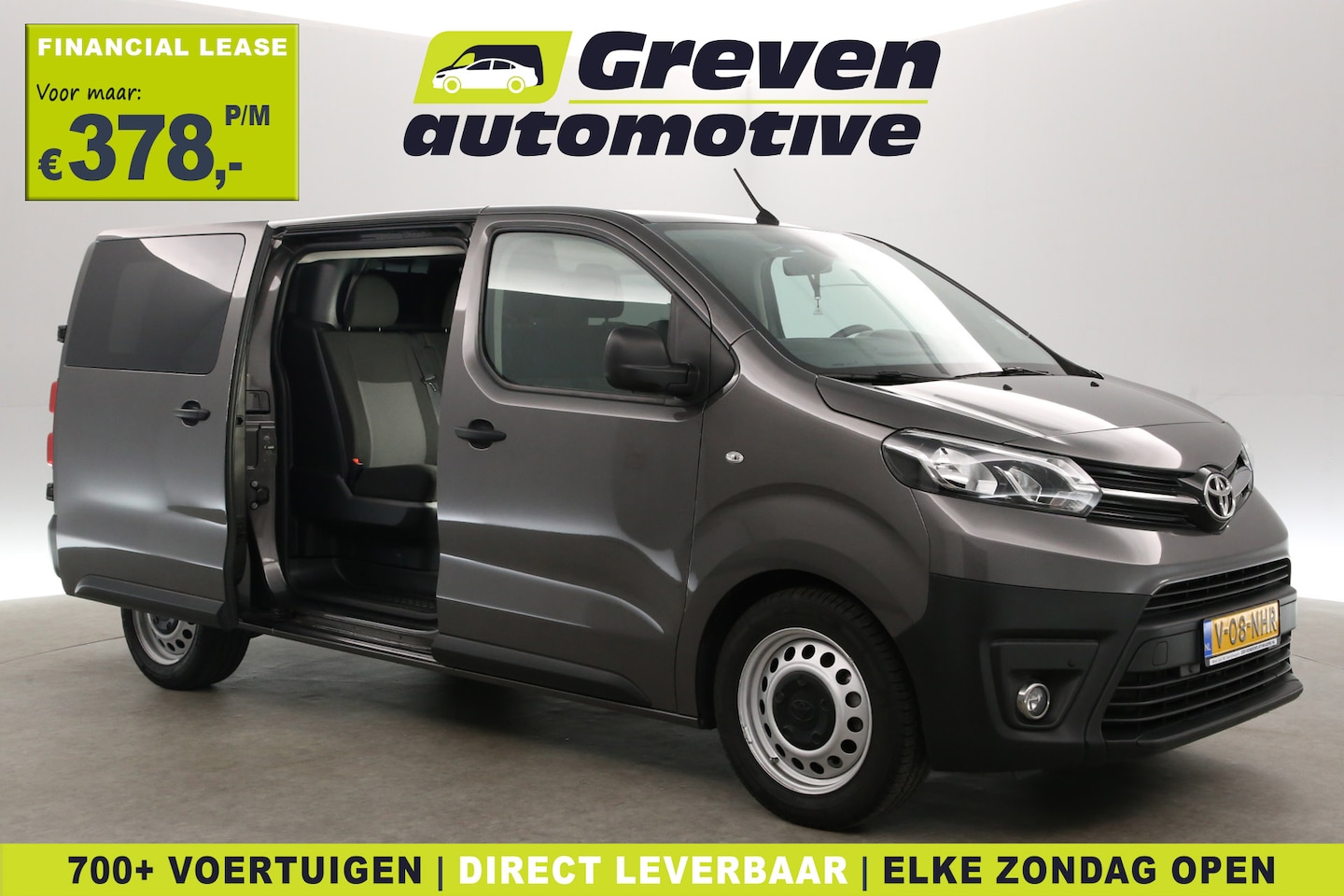 Toyota ProAce Worker - 2.0 D-4D L3H1 | 145PK | DC | 6-Zits | Airco | Camera | Carplay | Trekhaak | Cruise | Parke - AutoWereld.nl