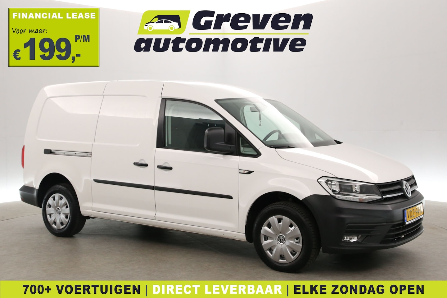Volkswagen Caddy Maxi - 2.0 TDI L2 102PK | Airco | Cruise | Parkeersens. | Elektrpakket | Kasten - AutoWereld.nl