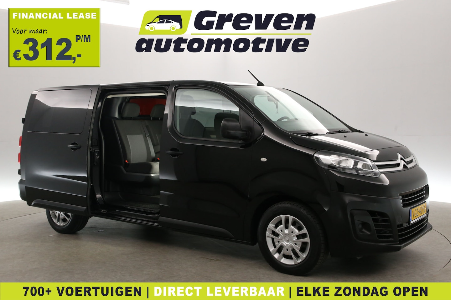 Citroën Jumpy - 2.0 BlueHDI L3H1 | Dubbele Cabine | Airco | Cruise | Parkeersens. | Trekhaak | Kasten - AutoWereld.nl