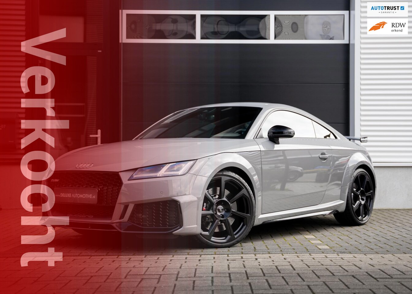 Audi TTRS - 2.5 TFSI Quattro Nardo Grey Unieke Uitvoering! - AutoWereld.nl