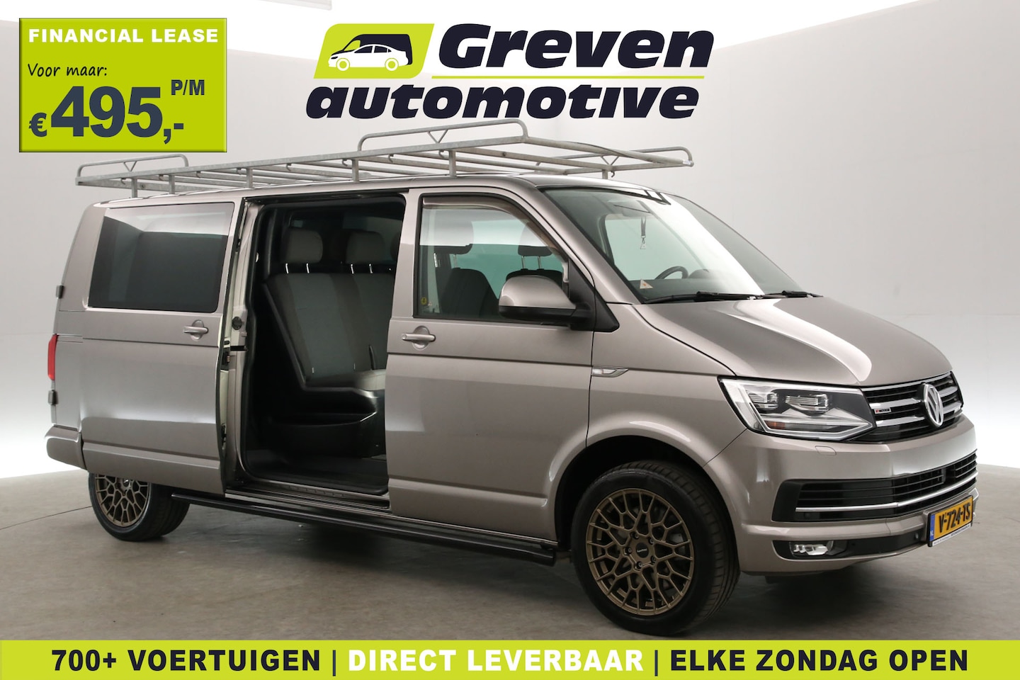 Volkswagen Transporter - 2.0 TDI L2H1 4Motion Highline | Dubbele Cabine | Aut. | Airco | Adap. Cruise | Camera | Ca - AutoWereld.nl