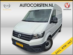 Volkswagen Crafter - 35 2.0TDI 177pk L3H3 EL Highline Trekhaak Camera Navi PDC-a+v Dab Treeplanken Schuifdeur B
