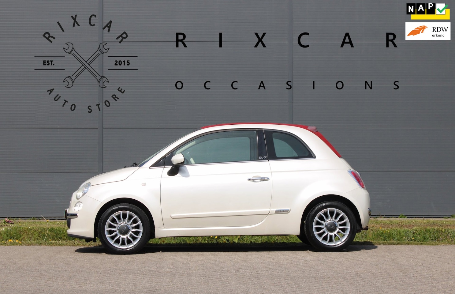 Fiat 500 C - 1.2 Lounge Automaat Bluetooth !!NIEUWBINNEN!! - AutoWereld.nl